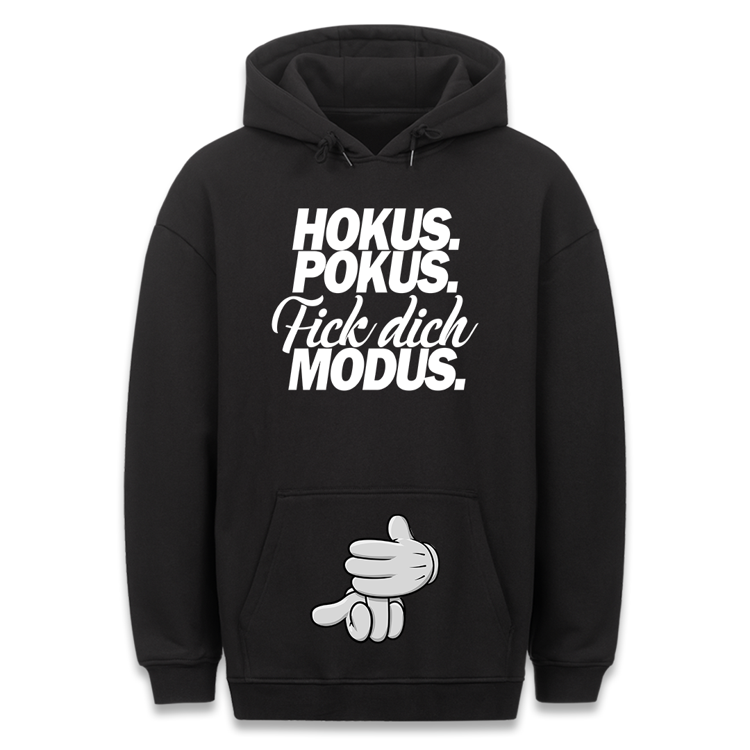 Hokus Pokus - Hoodie Bauchtaschendruck