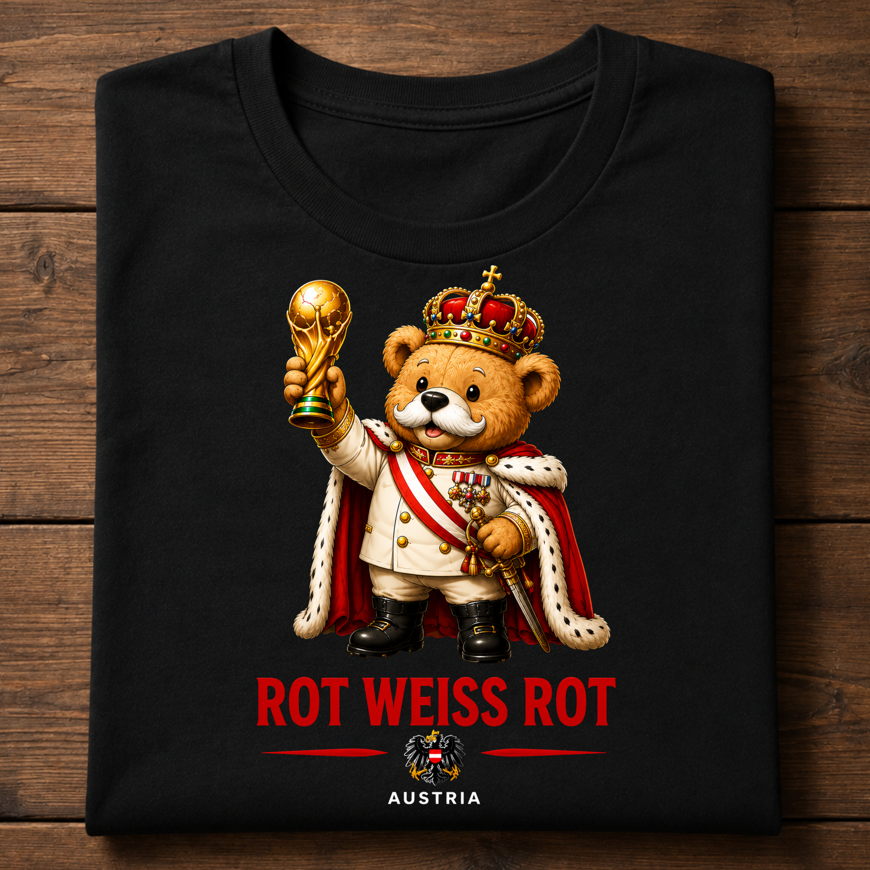 Rot Weiss Rot - Shirt Unisex
