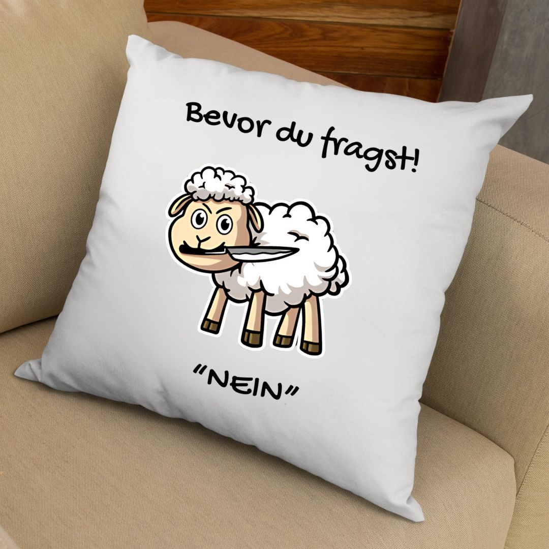 Bevor du fragst - Kissen