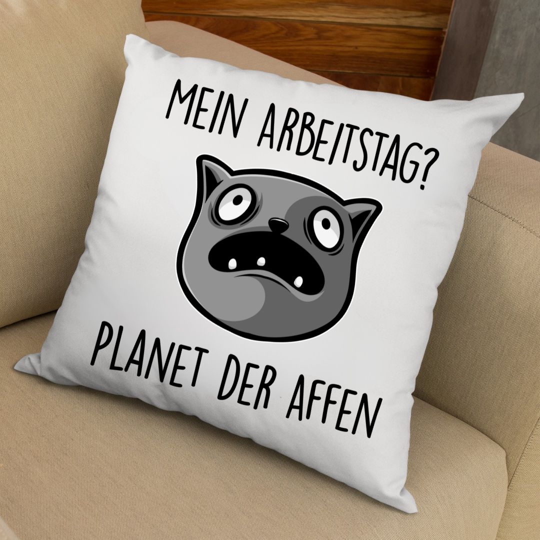 Mein Arbeitstag? - Kissen