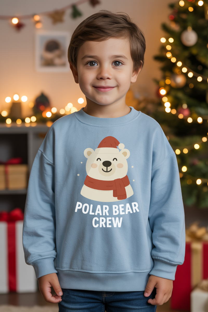 Polar Bear Crew - Sweatshirt Kids