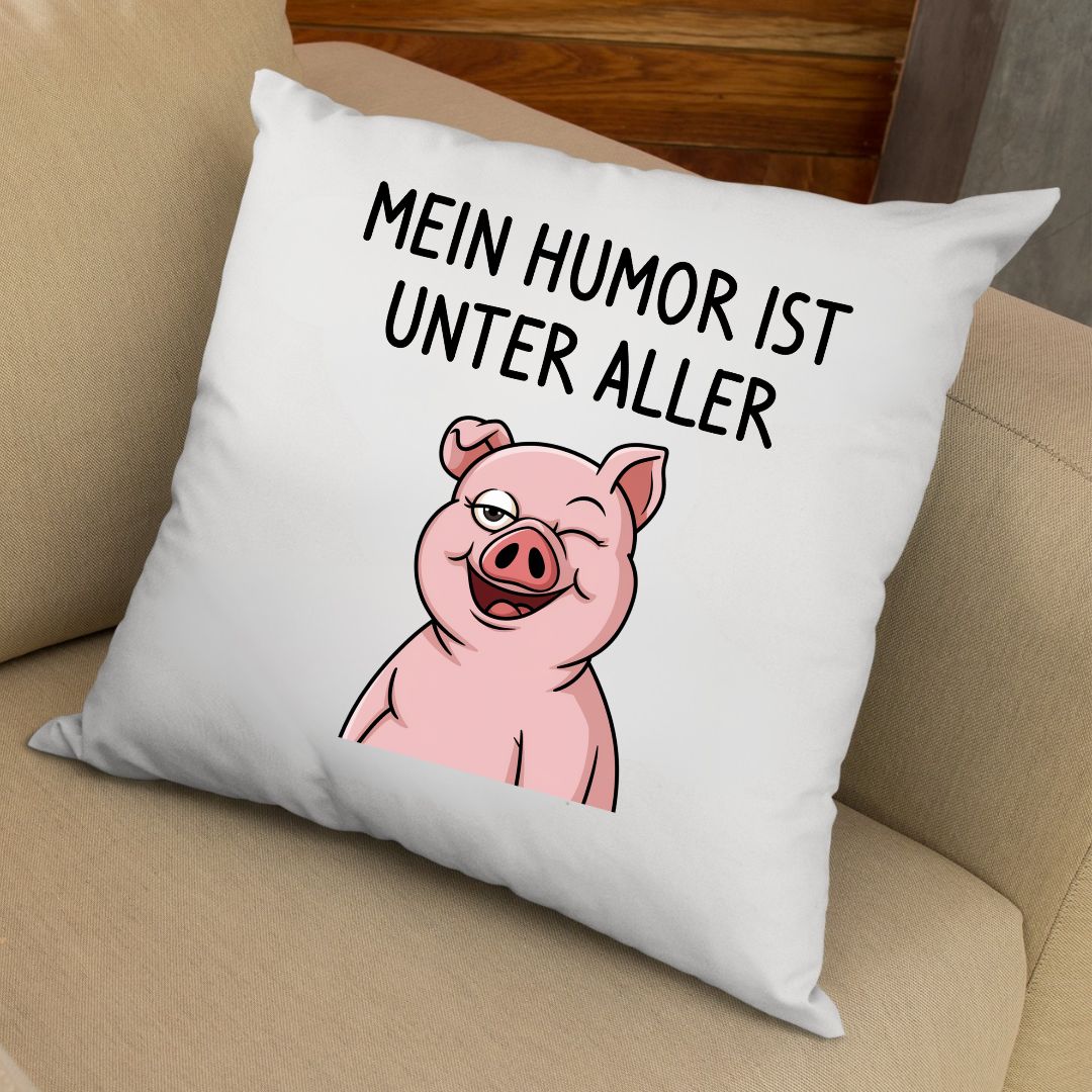 Humor unter aller  - Kissen