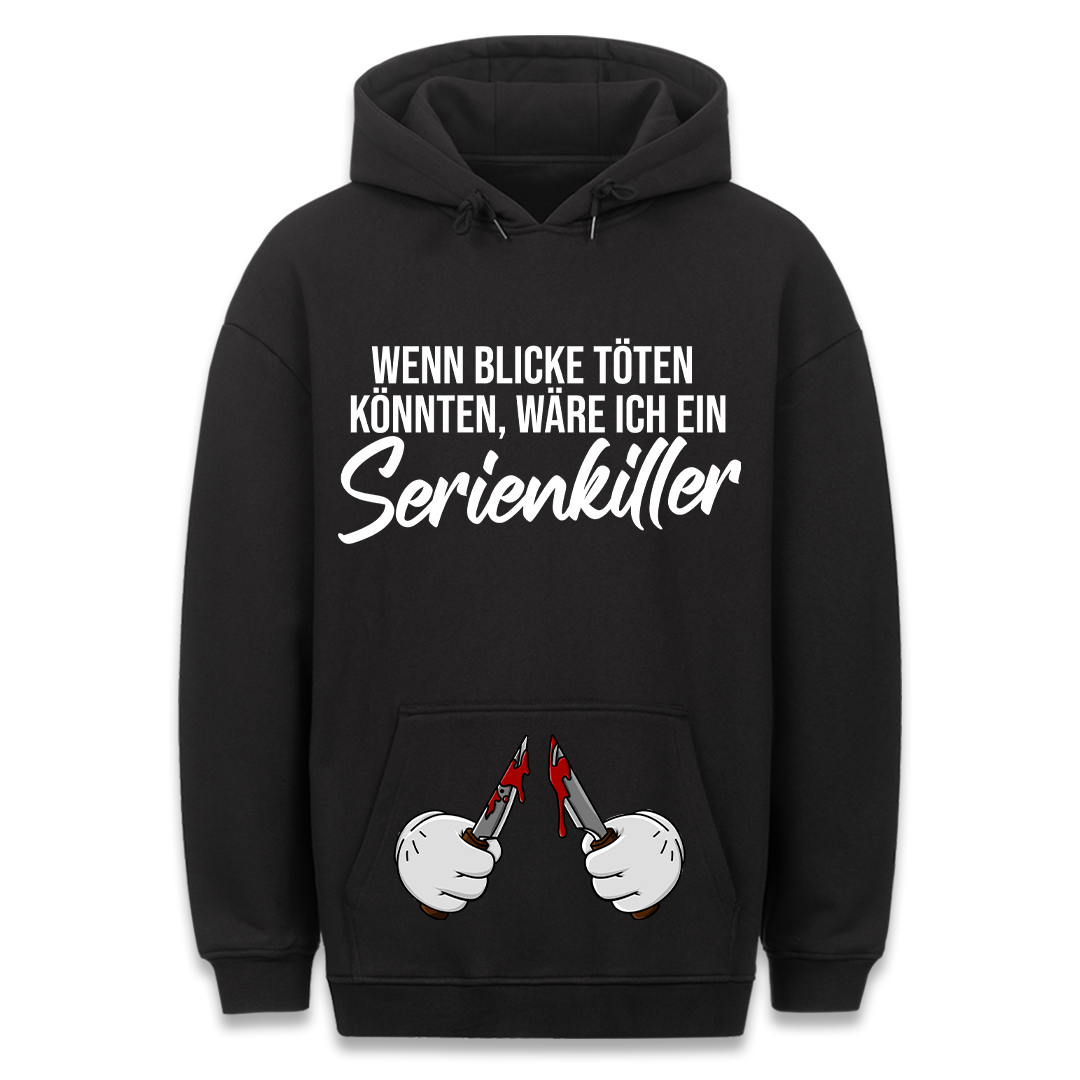 Serienkiller - Hoodie Bauchtaschendruck