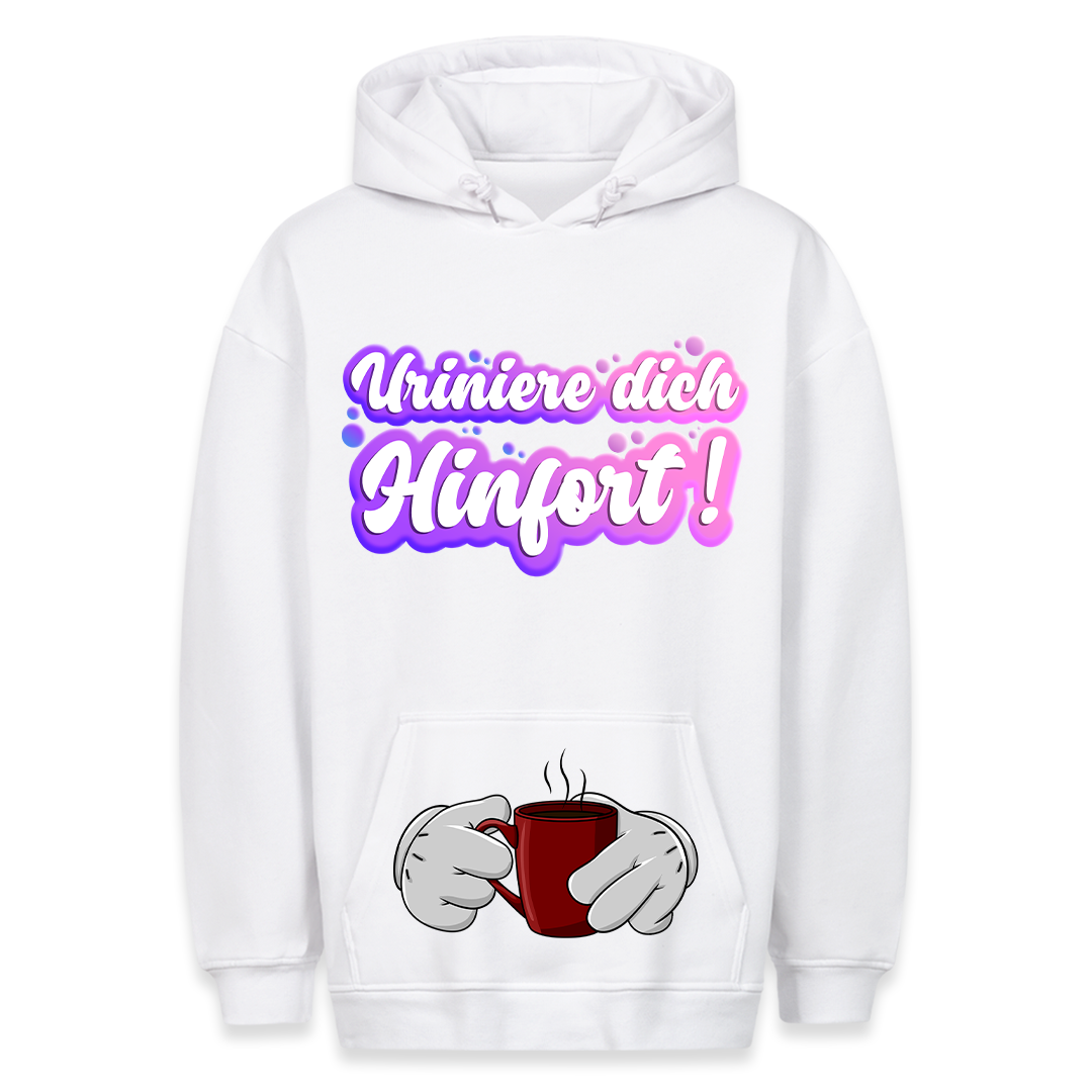 Hinfort - Hoodie Bauchtaschendruck