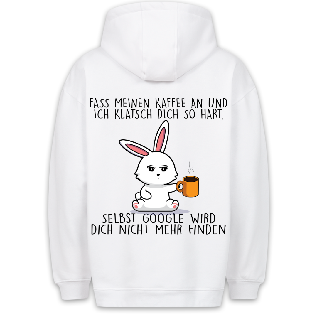 Google Bunny - Hoodie Unisex Rückendruck