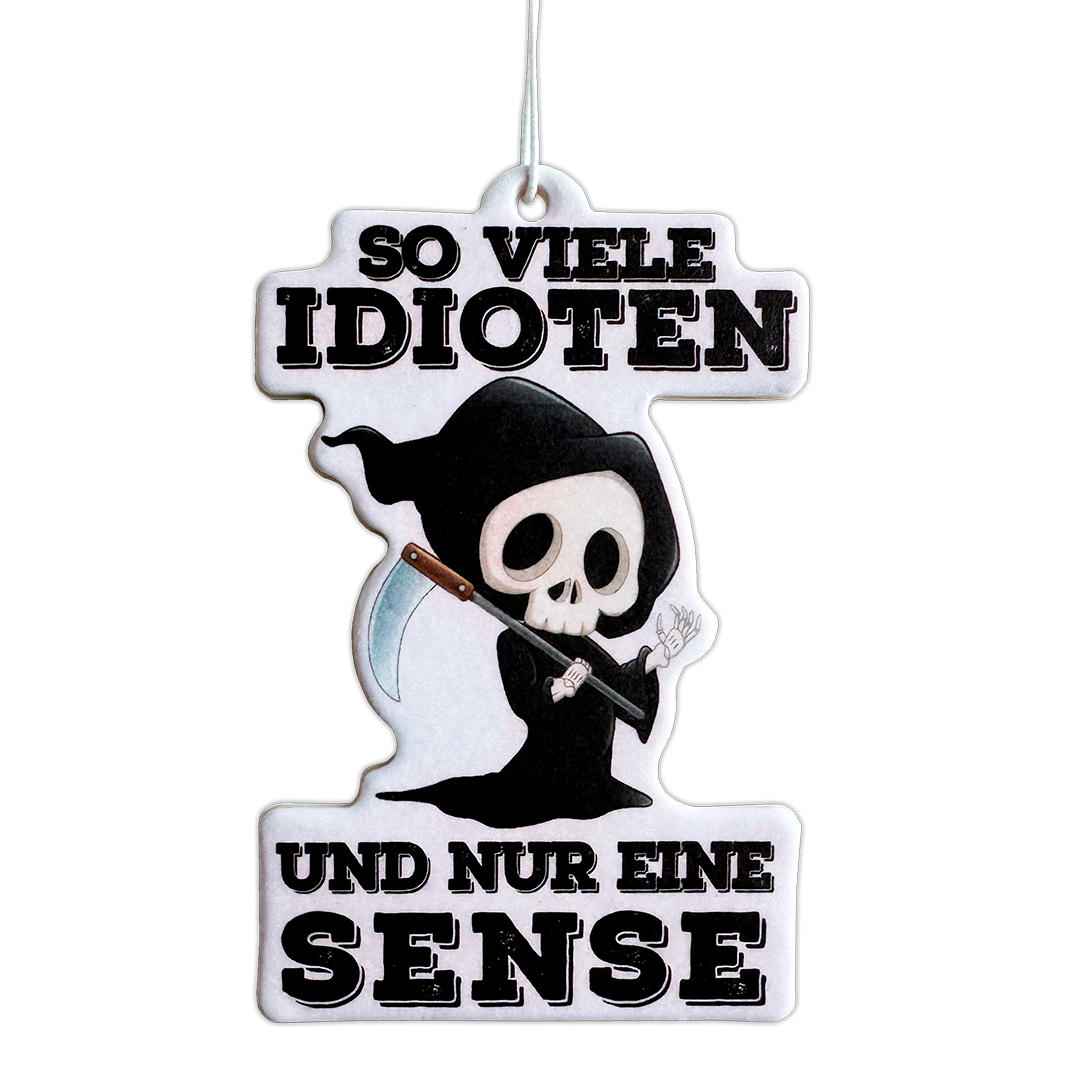 Idioten Sensenmann - Duftbaum