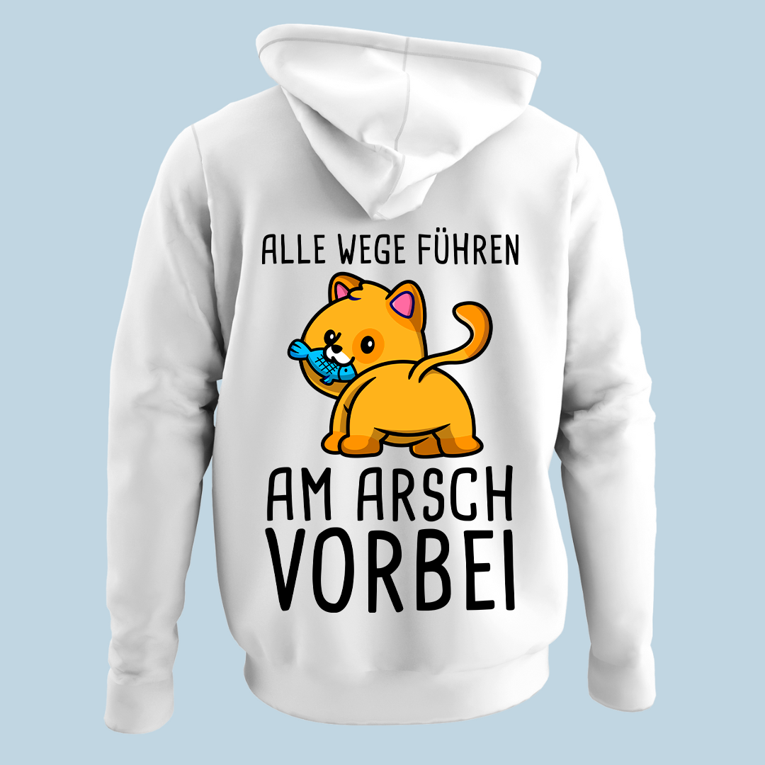 Alle Wege - Hoodie Unisex Rückendruck
