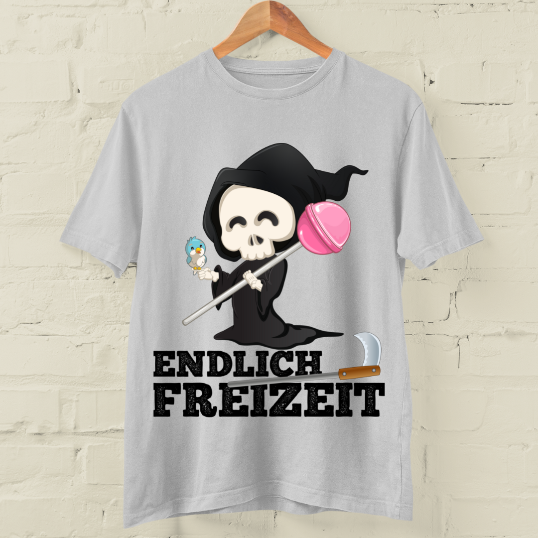 Freizeit Sensenmann - Shirt Unisex