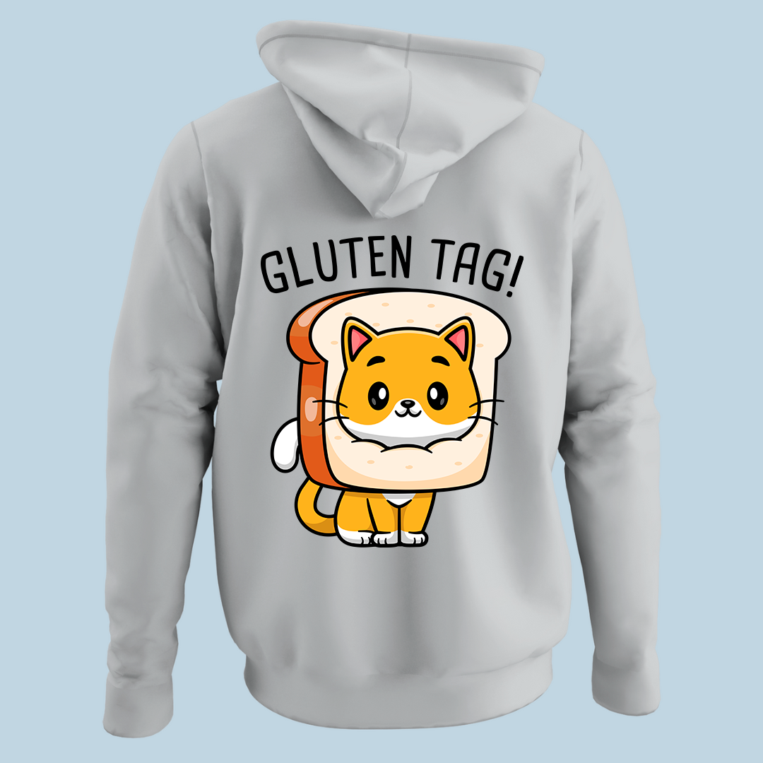 Gluten Tag - Hoodie Unisex Rückendruck