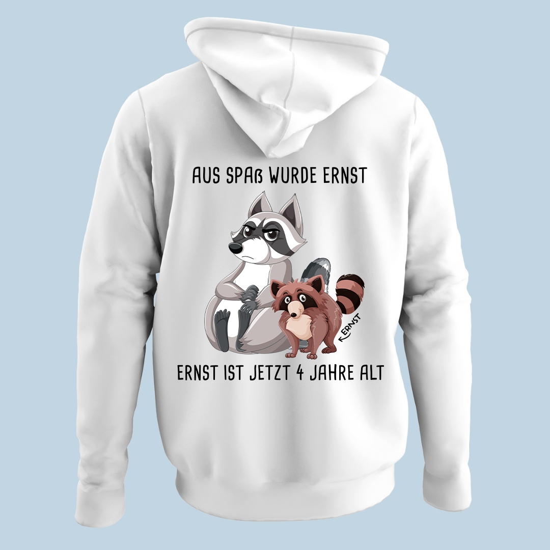 Waschbär Ernst Hoodie