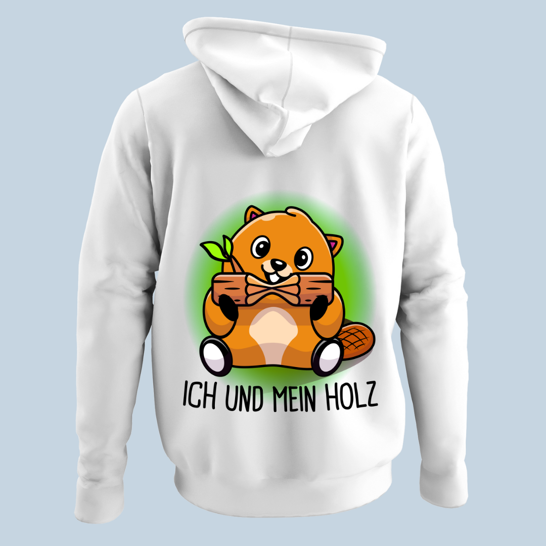 Holz Bieber - Hoodie Unisex Rückendruck