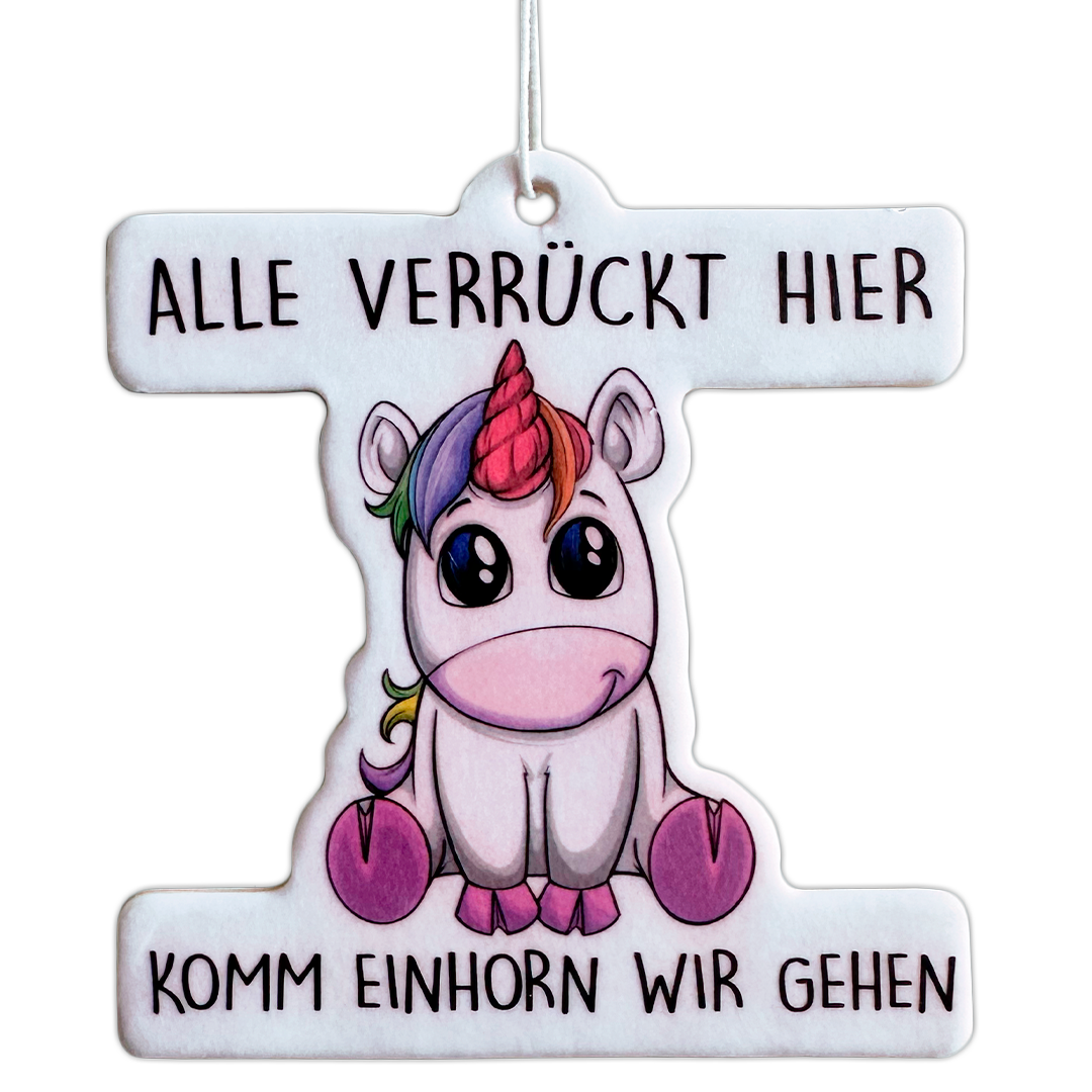 Verrückt Einhorn - Duftbaum