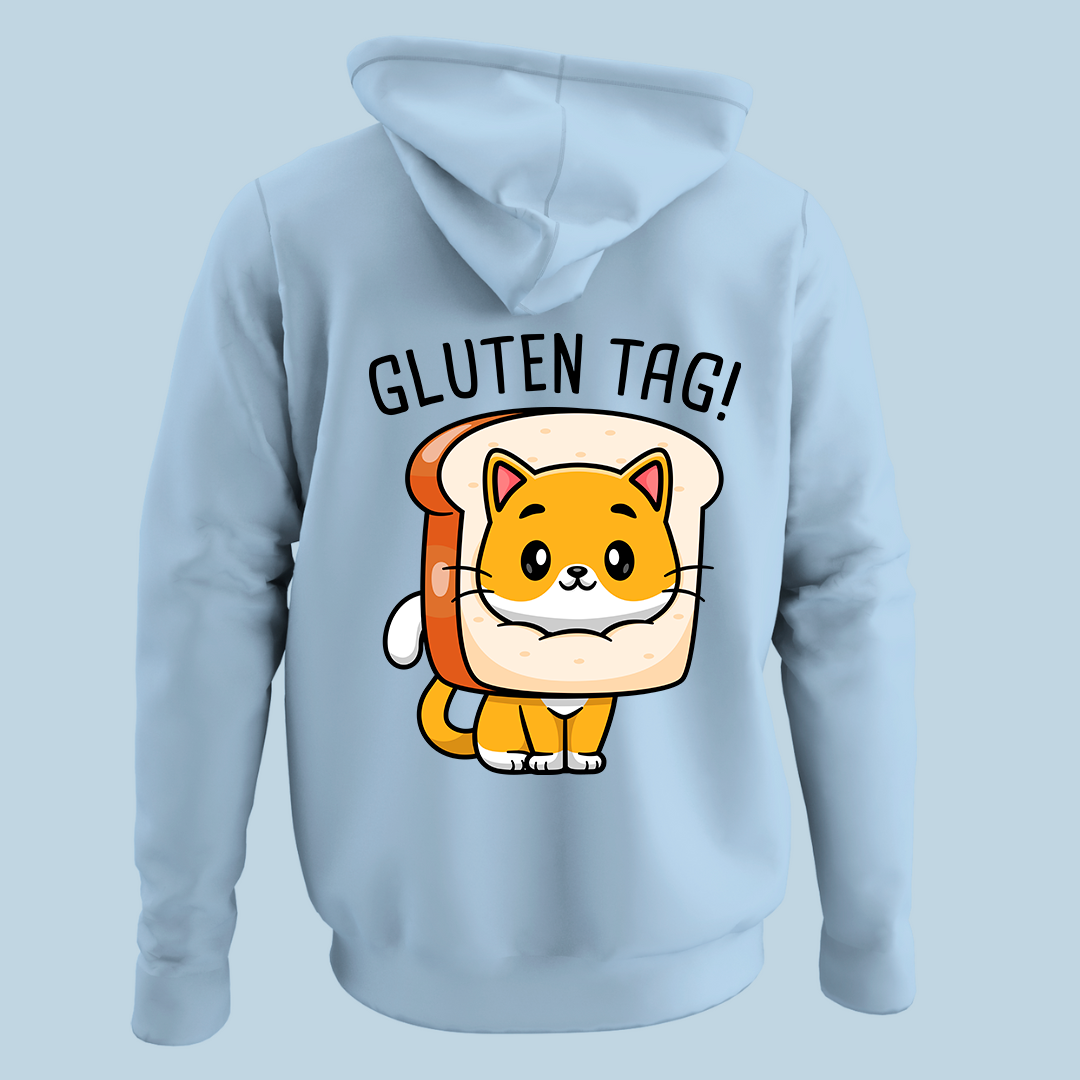 Gluten Tag - Hoodie Unisex Rückendruck