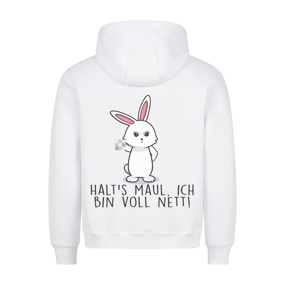 Voll Nett Bunny - Hoodie Unisex Rückendruck
