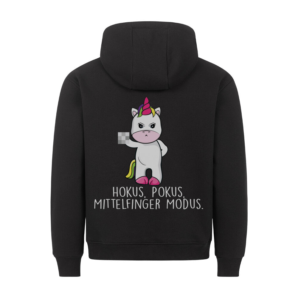 Hokus Pokus Cute Einhorn - Hoodie Unisex Rückendruck