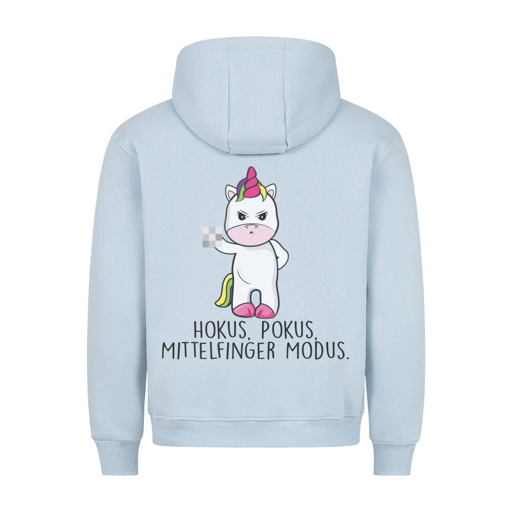 Hokus Pokus Cute Einhorn - Hoodie Unisex Rückendruck