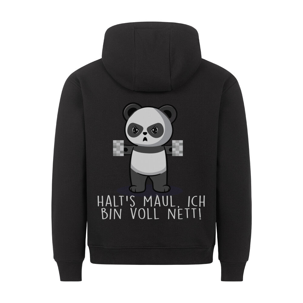 Voll Nett Cute Panda - Hoodie Unisex Rückendruck