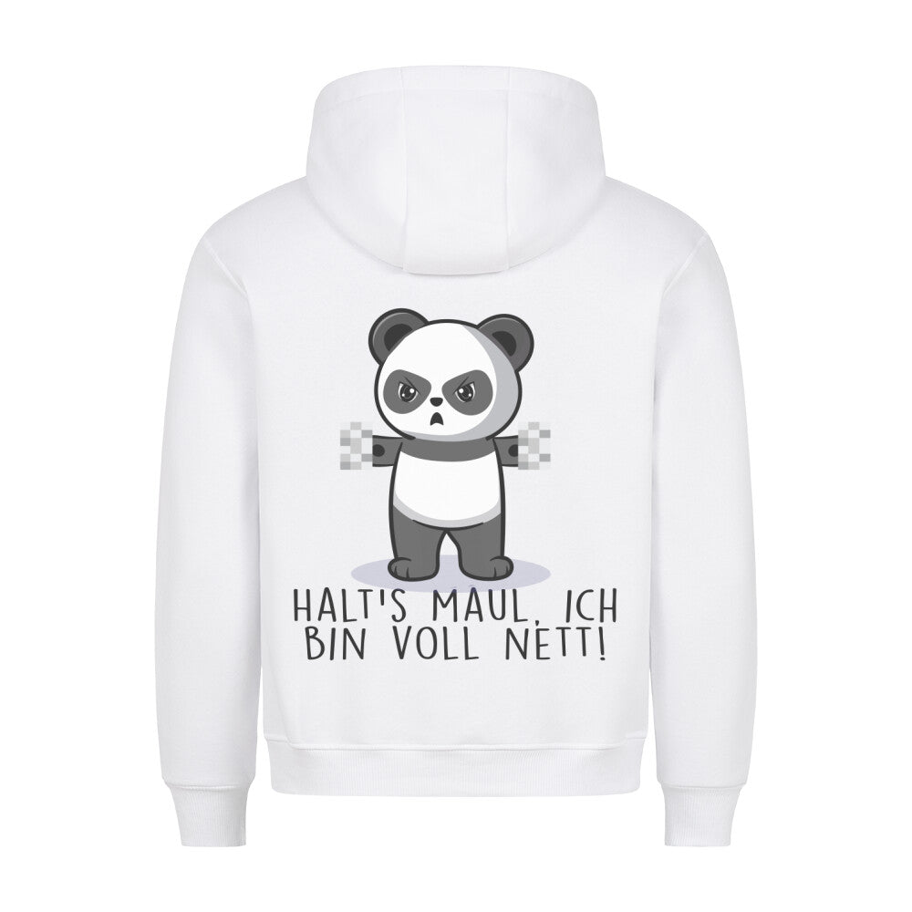 Voll Nett Cute Panda - Hoodie Unisex Rückendruck