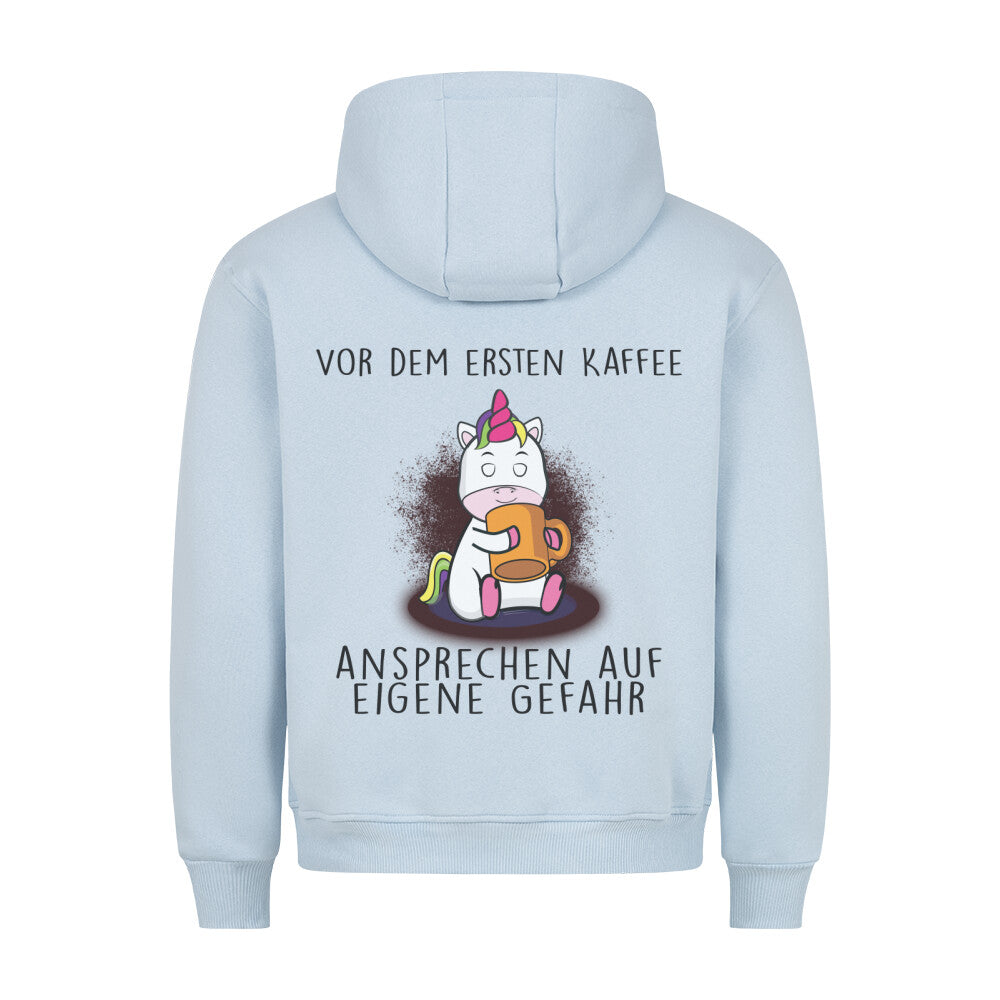 Ansprechen Cute Einhorn 2 - Hoodie Unisex Rückendruck