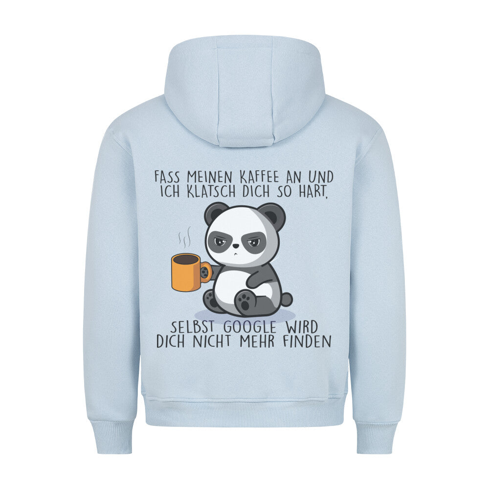 Google Cute Panda - Hoodie Unisex Rückendruck