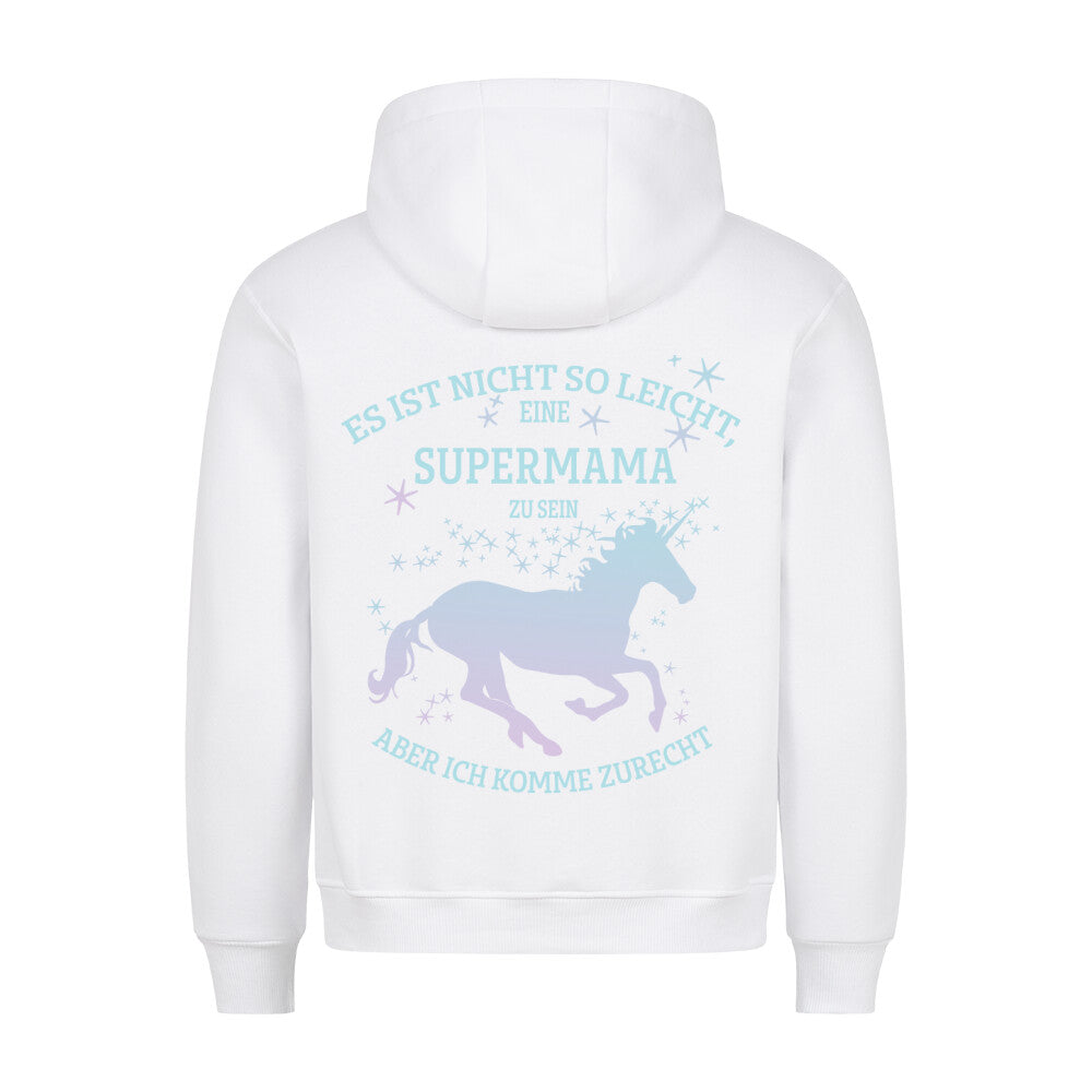 Supermama - Hoodie Unisex Rückendruck