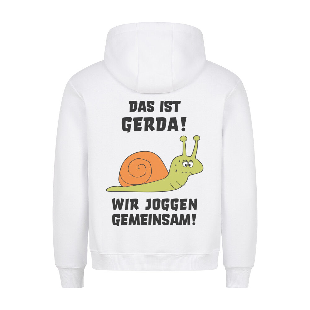 Gerda Schnecke - Hoodie Unisex Rückendruck