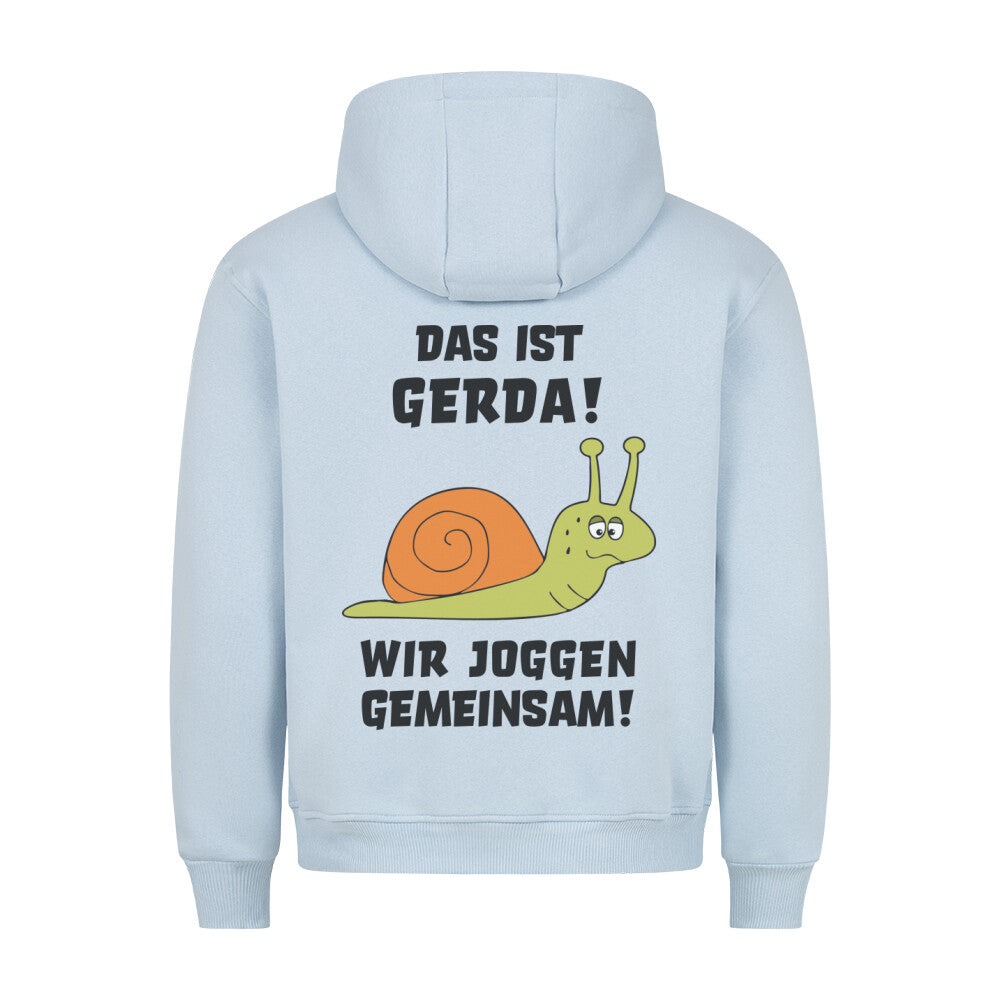 Gerda Schnecke - Hoodie Unisex Rückendruck