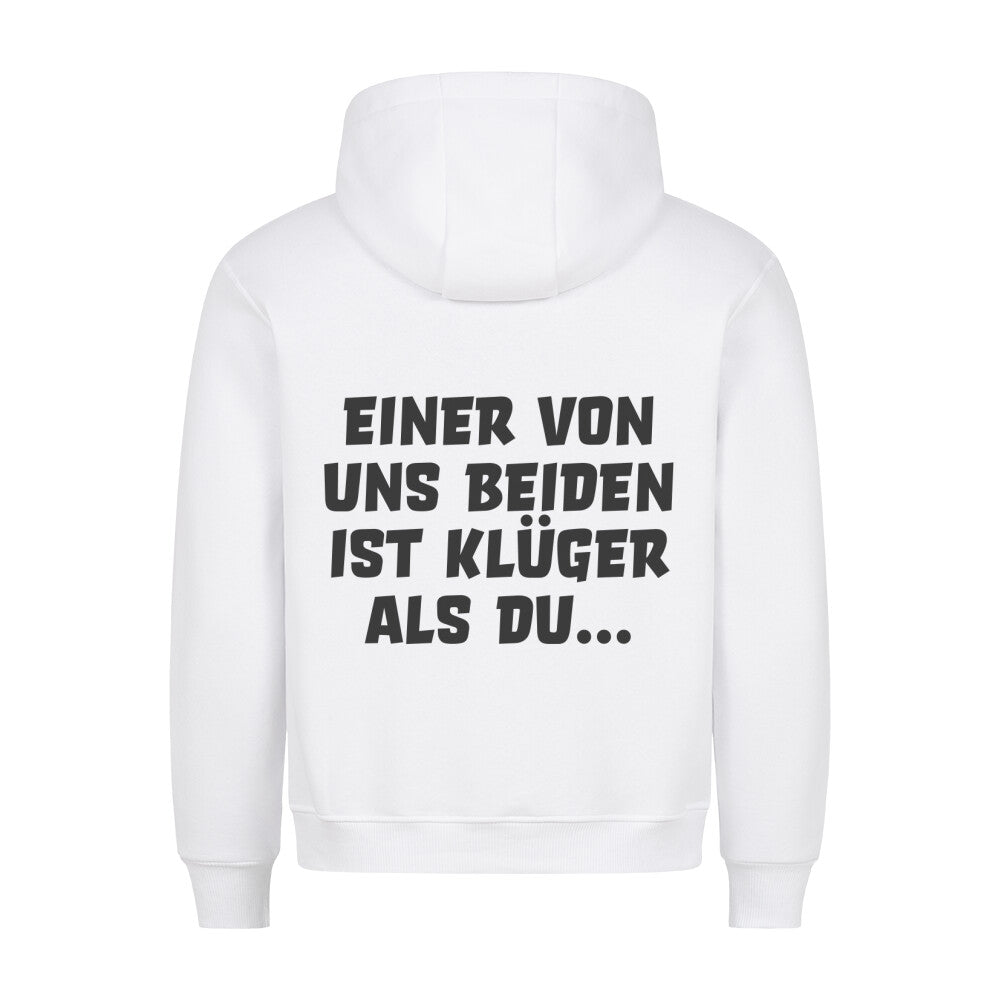 Klüger - Hoodie Unisex Rückendruck