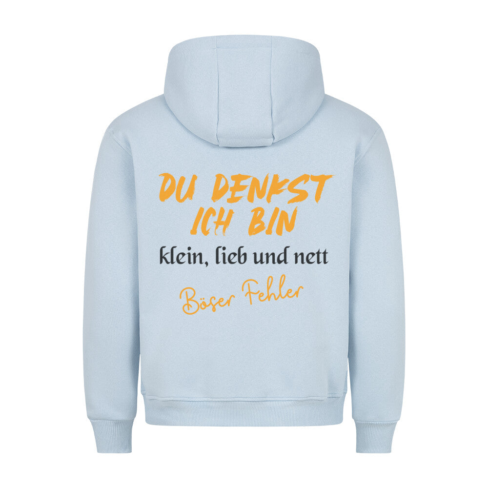 Böser Fehler - Hoodie Unisex Rückendruck