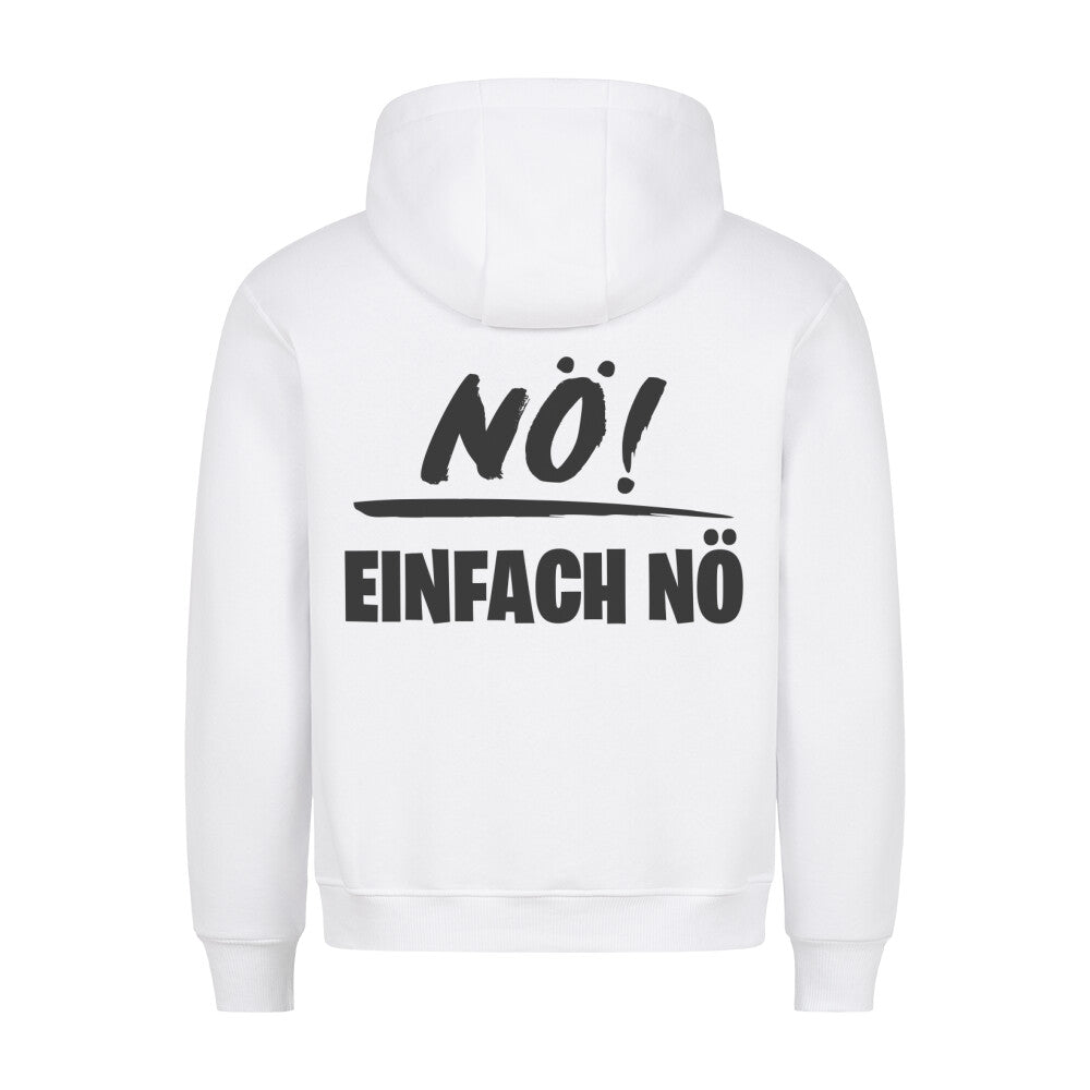 Nö! - Hoodie Unisex Rückendruck