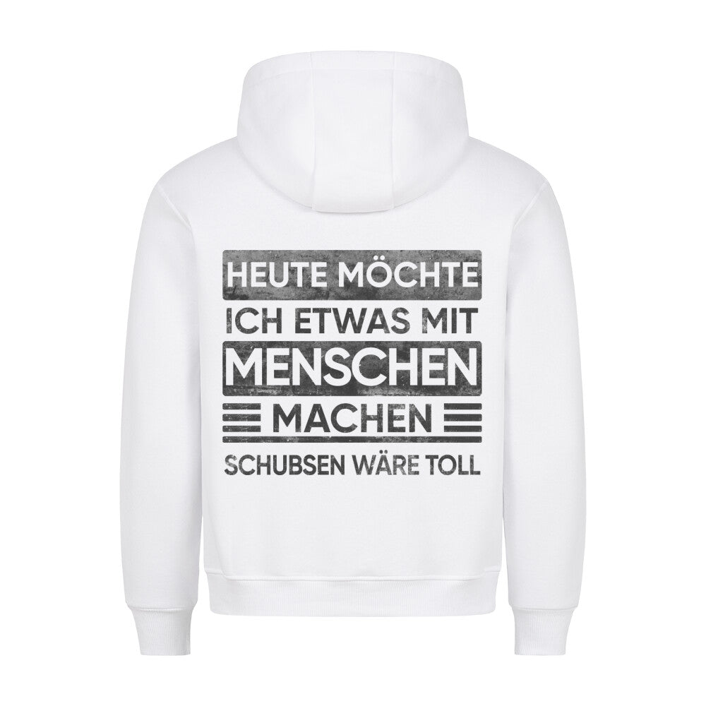 Schubsen - Hoodie Unisex Rückendruck