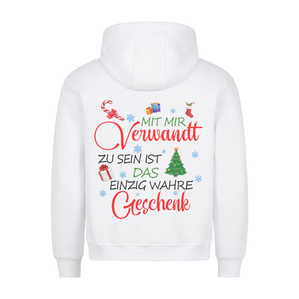 Verwandt - Hoodie Unisex Rückendruck