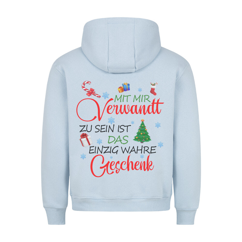 Verwandt - Hoodie Unisex Rückendruck