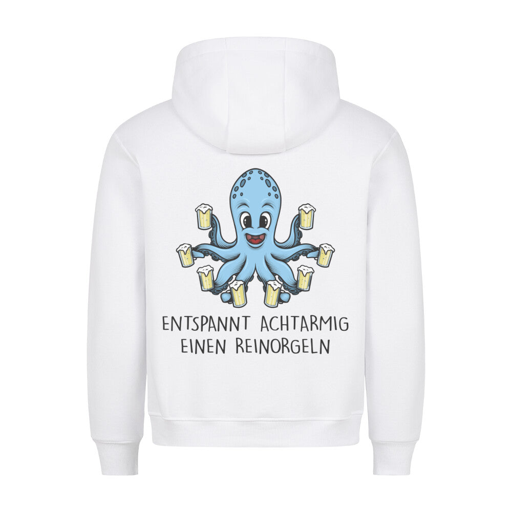 Reinorgeln Bier - Hoodie Unisex Rückendruck