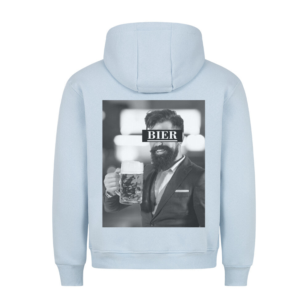 Bier - Hoodie Unisex Rückendruck