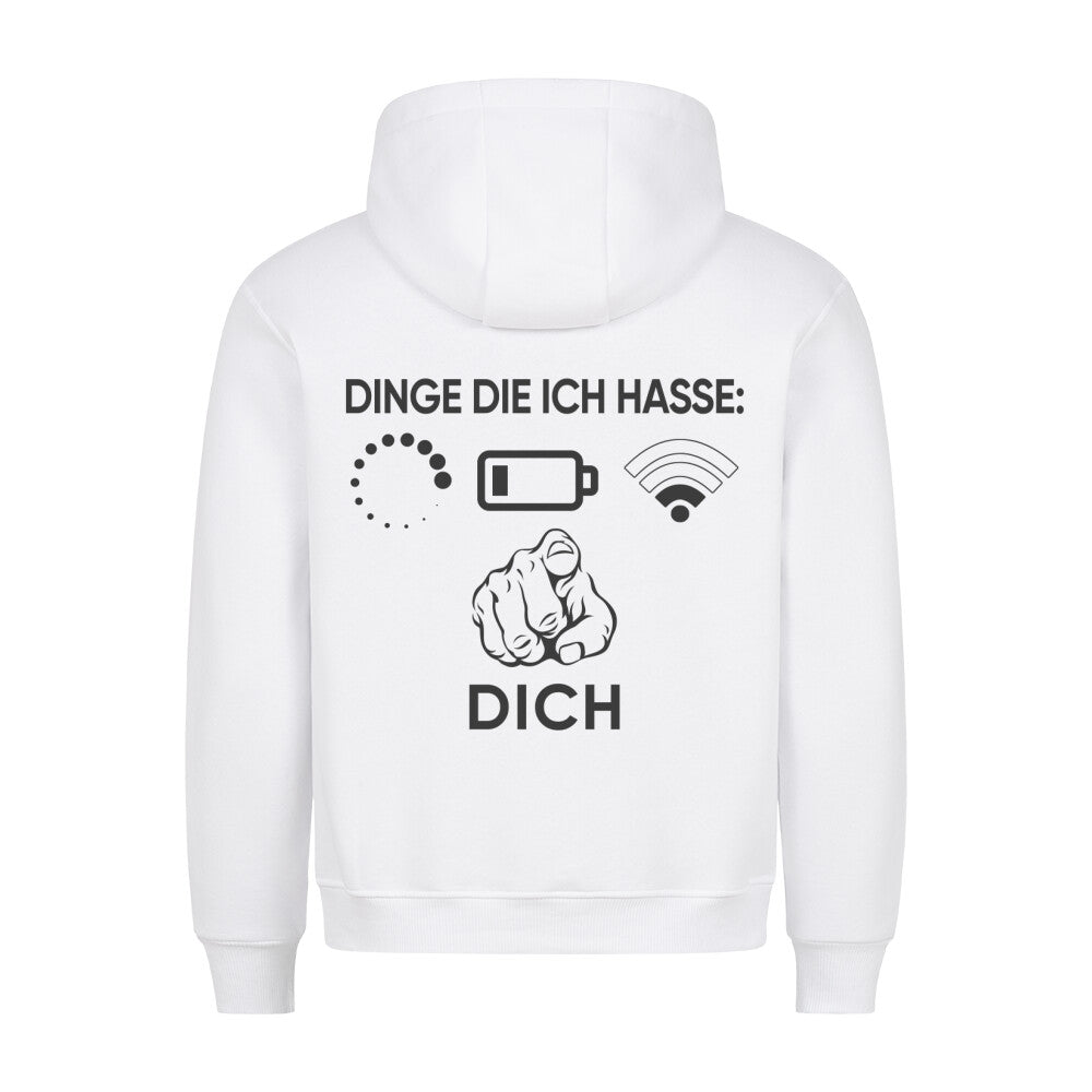 Hassen - Hoodie Unisex Rückendruck