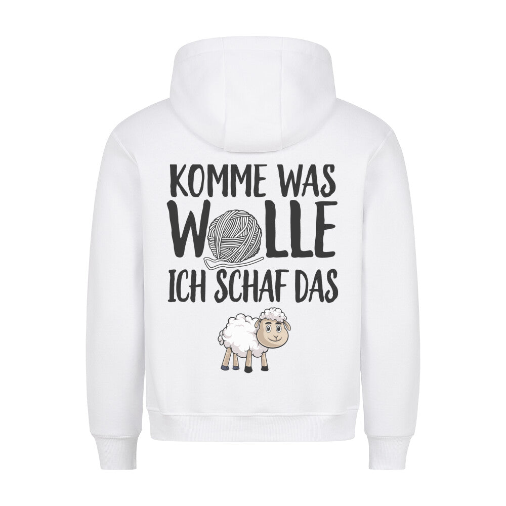 Wolle Schaf - Hoodie Unisex Rückendruck