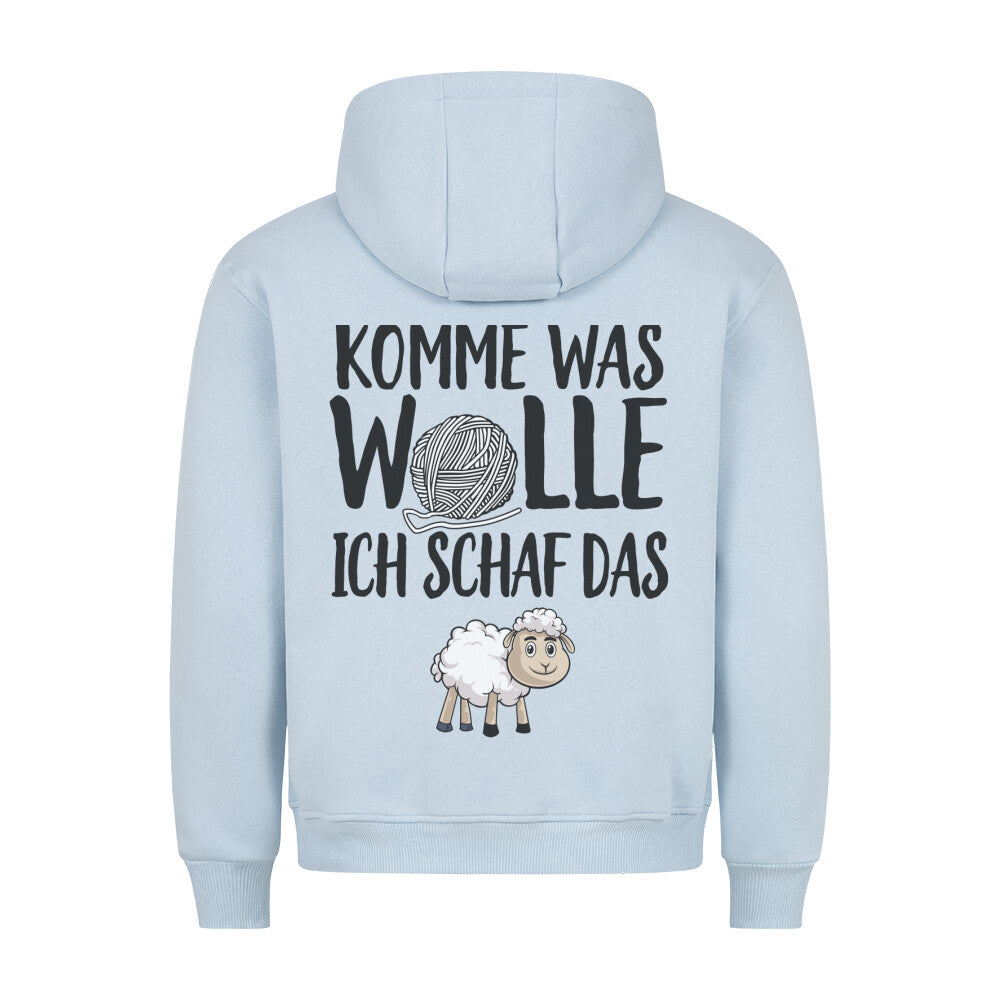 Wolle Schaf - Hoodie Unisex Rückendruck
