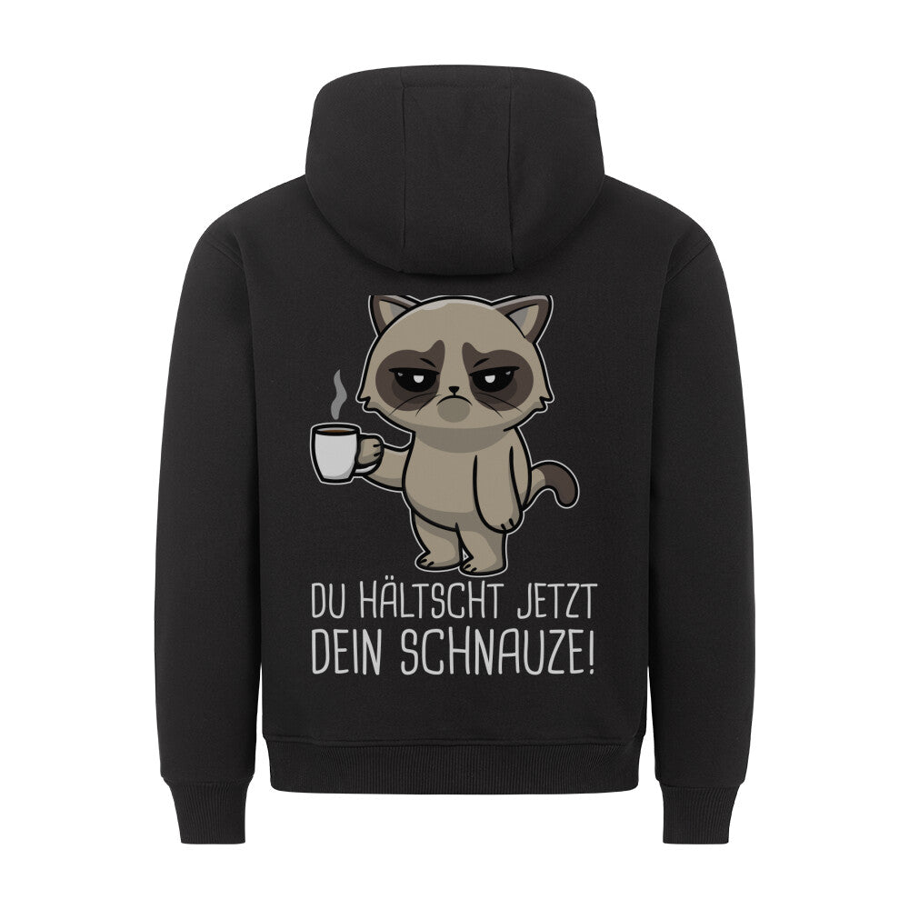 Schnauze - Hoodie Unisex Rückendruck