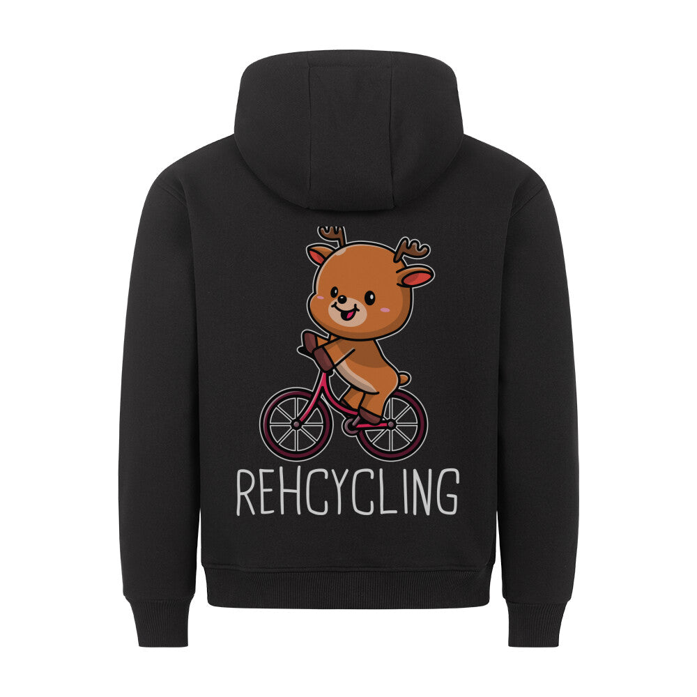 Rehcycling - Hoodie Unisex Rückendruck