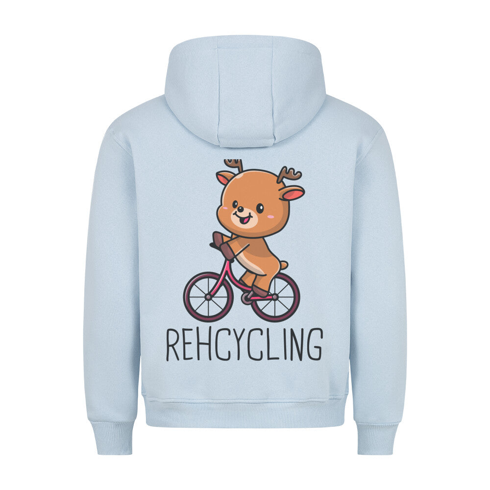 Rehcycling - Hoodie Unisex Rückendruck