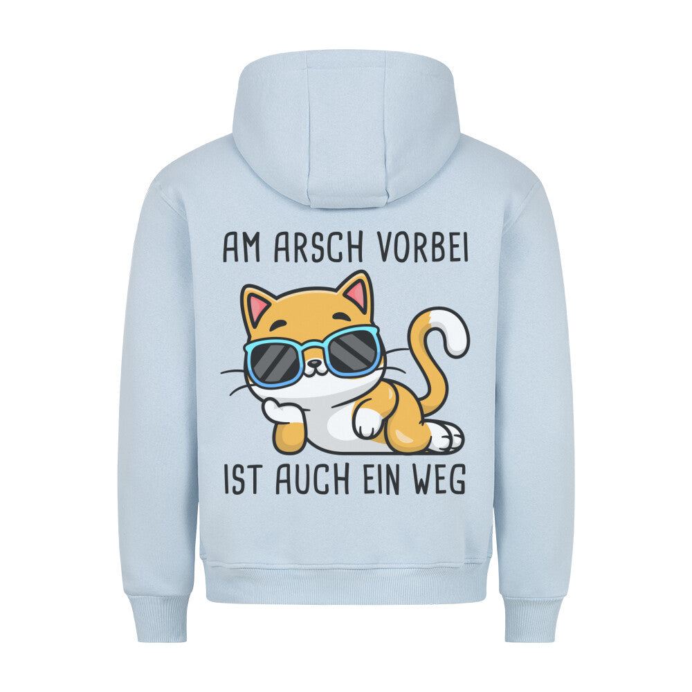 Am Arsch vorbei - Hoodie Unisex Rückendruck