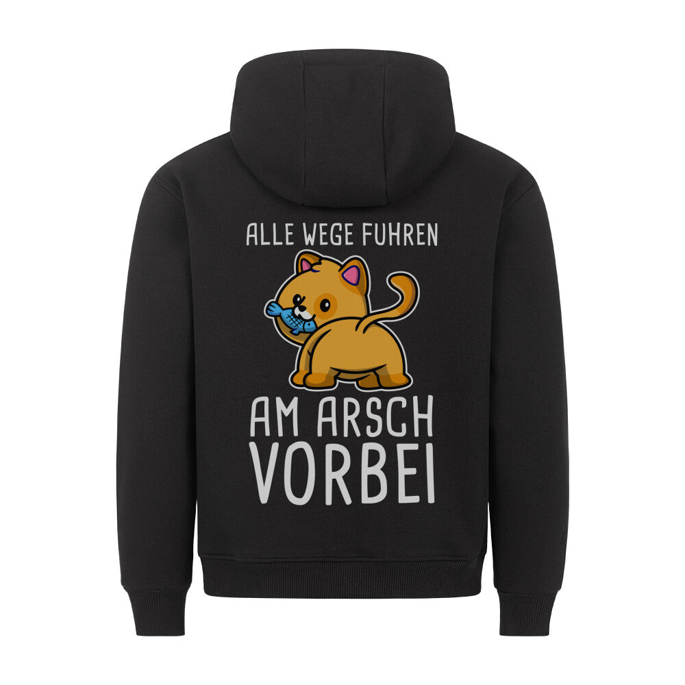 Alle Wege - Hoodie Unisex Rückendruck