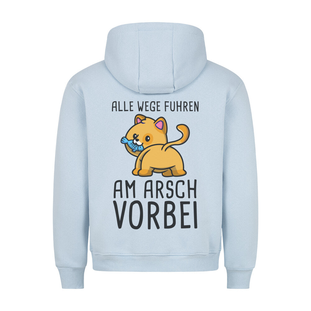 Alle Wege - Hoodie Unisex Rückendruck