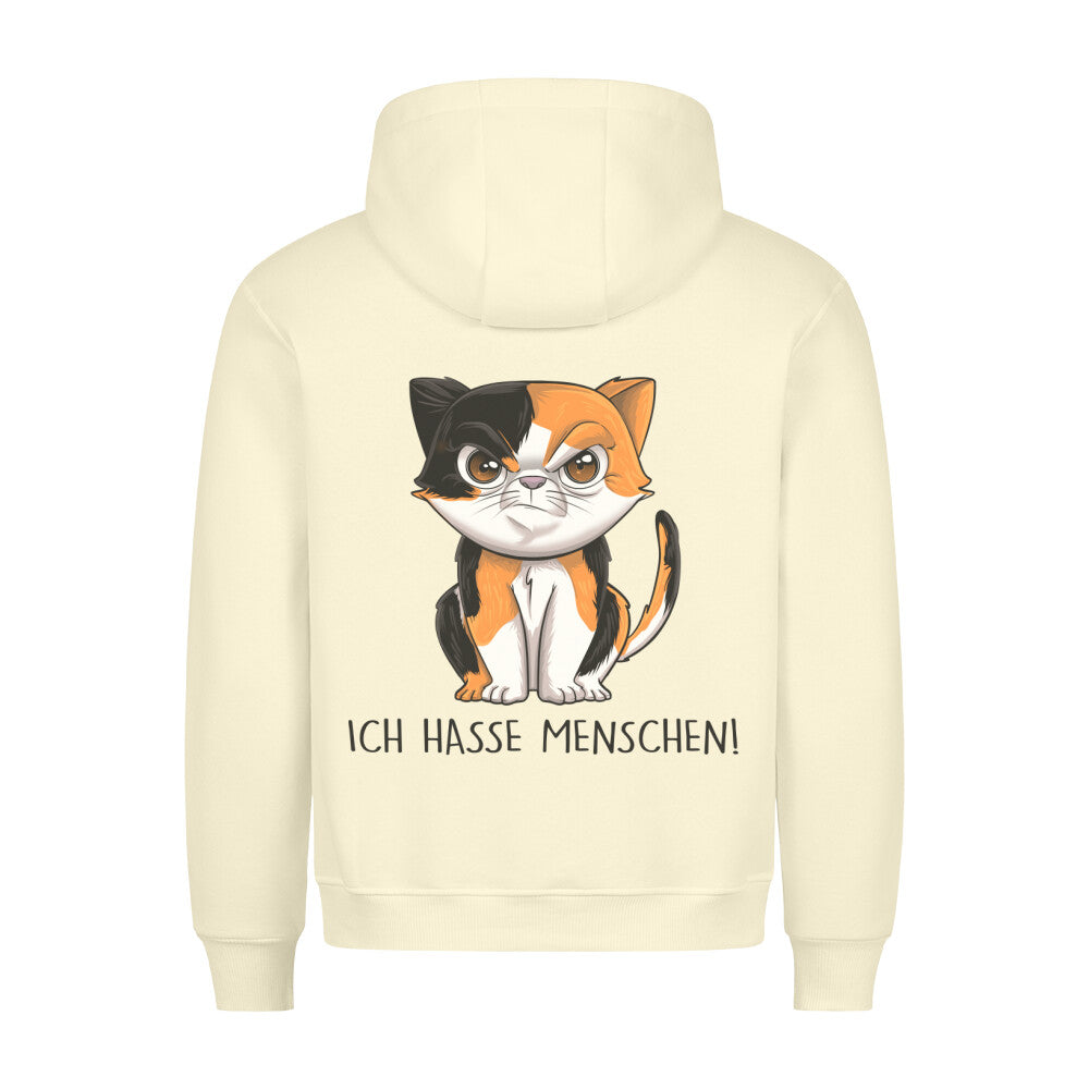 Menschenliebe - Hoodie Unisex Rückendruck
