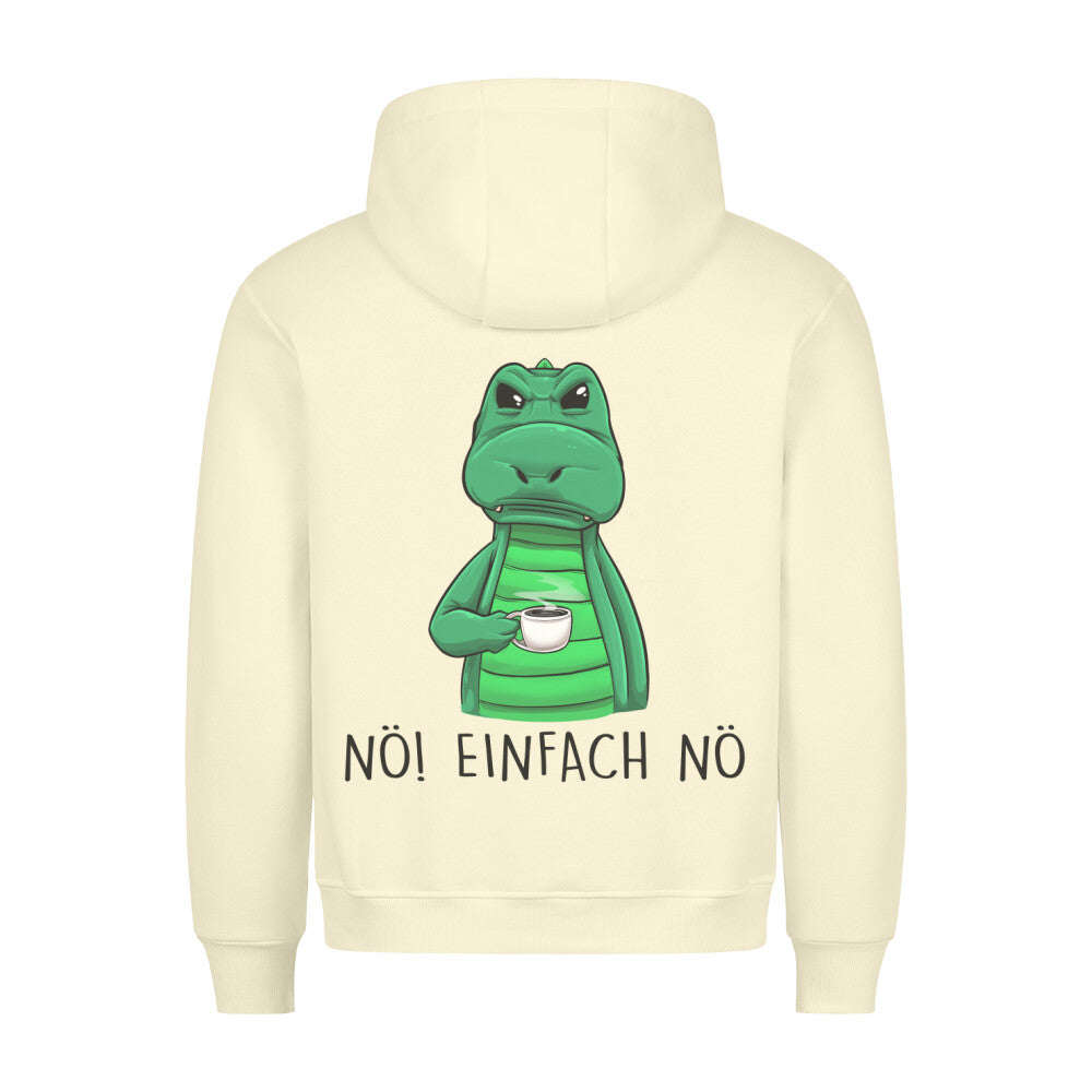 Nö! Dino - Hoodie Unisex Rückendruck