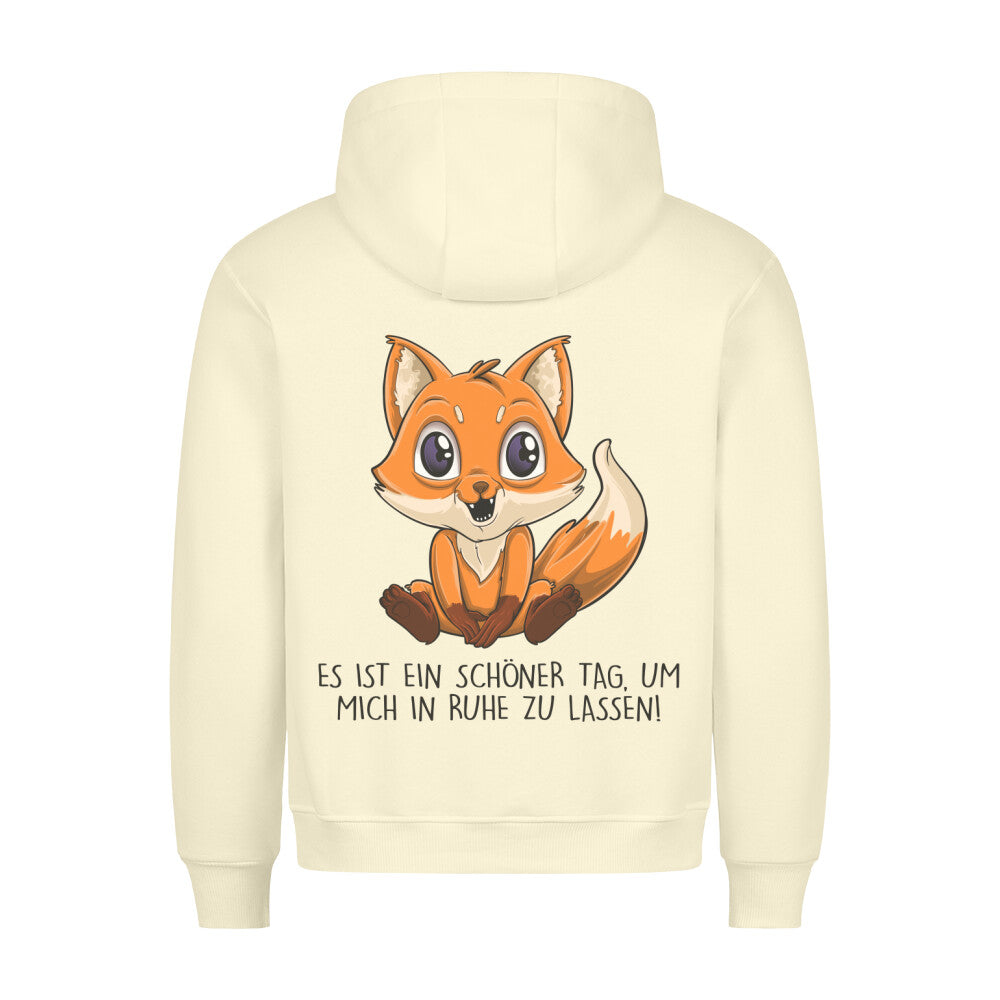 Ruhe Fuchs - Hoodie Unisex Rückendruck