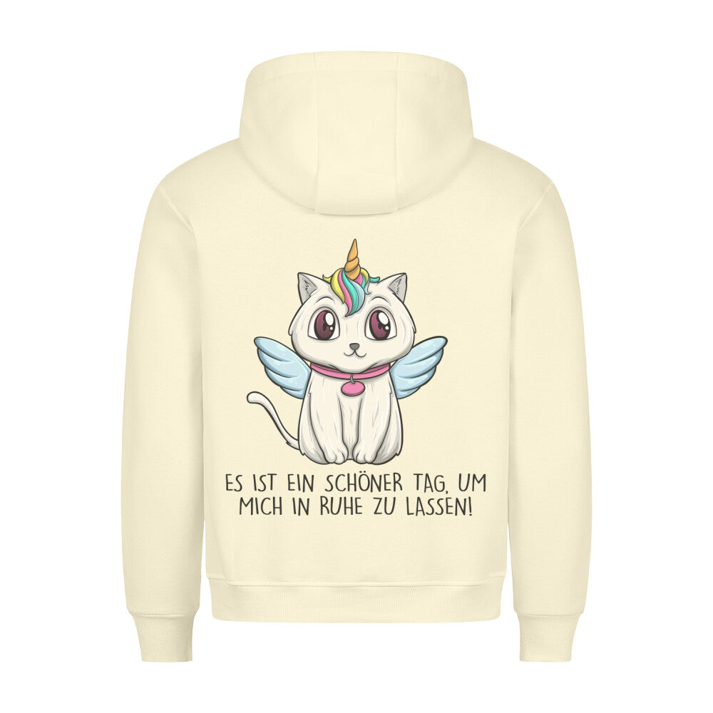 Ruhe Caticorn - Hoodie Unisex Rückendruck