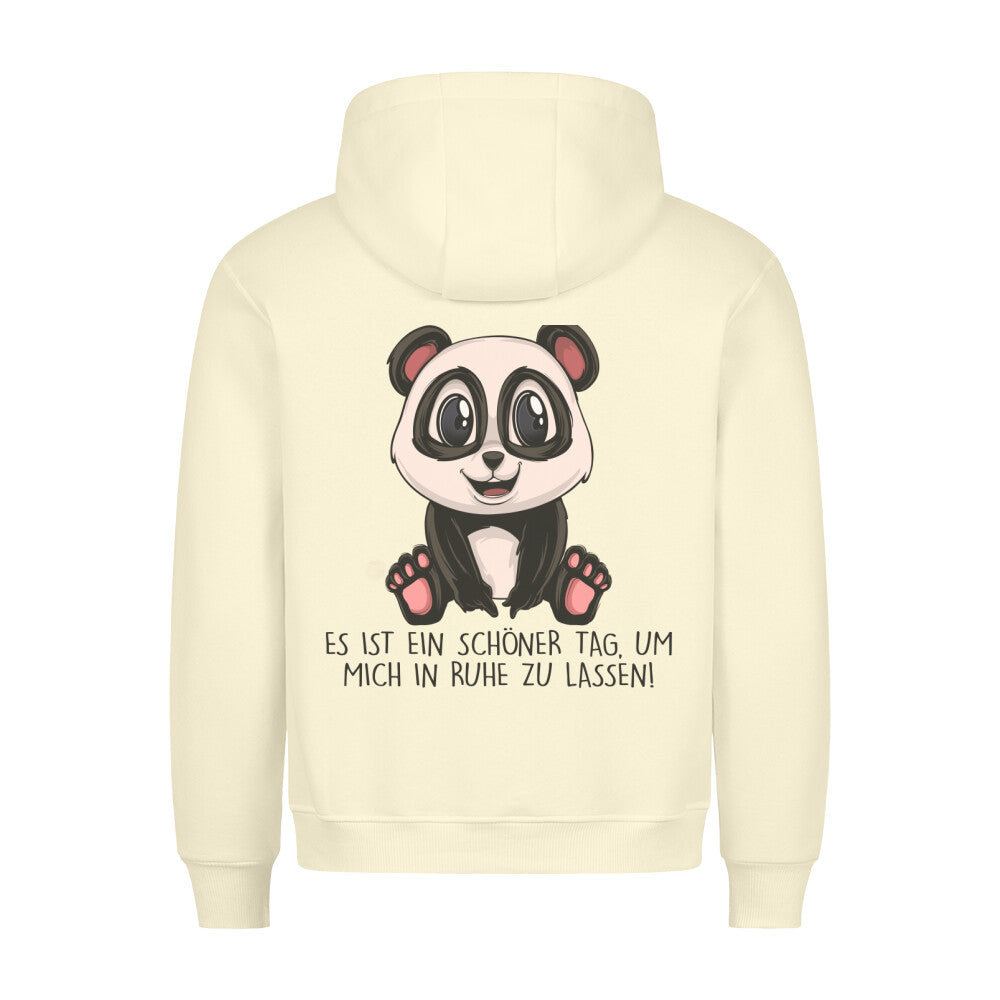 Ruhe Panda - Hoodie Unisex Rückendruck