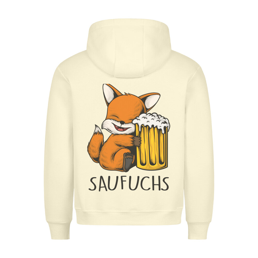 Saufuchs - Hoodie Unisex Rückendruck
